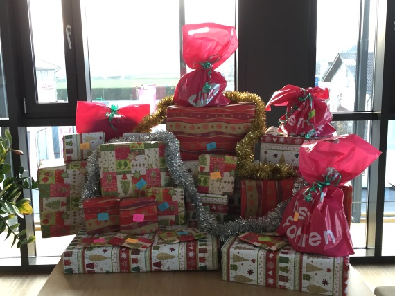 pink feiert Weihnachten