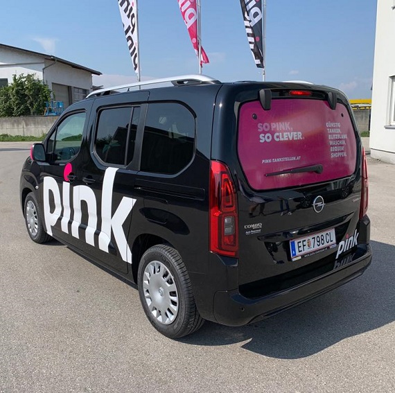 Mit pink fährt es sich einfach besser!